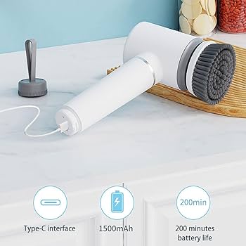 Handheld Multifunctional Electric Cleaning Brush