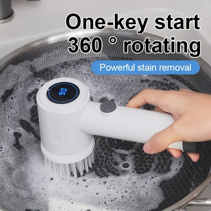 Handheld Multifunctional Electric Cleaning Brush