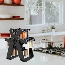Spice Rack Organizer With 18 Spice Jars